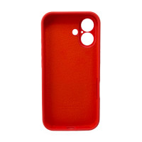 Чохол для смартфона Silicone Full Case AA Camera Protect for Apple iPhone 16 43,Berry Red (Колір Berry-Red) - фото № 3