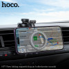 Автотримач для телефона HOCO H77 View folding magnetic ring car holder (center console) Black Metal Gray (Black Metal Gray)- № 8