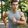 Смарт-годинник BOROFONE BD10 Ultra Smart sports watch (call version) titanium gold (Titanium Gold)- № 5