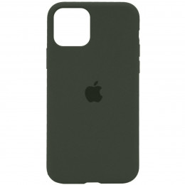 Чохол для смартфона Silicone Full Case AA Open Cam for Apple iPhone 11 кругл 40,Atrovirens