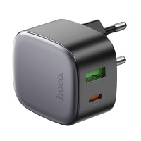 Мережевий зарядний пристрій HOCO CS32A Rise PD20W+QC3.0 charger Black (Колір 7073) - фото № 2