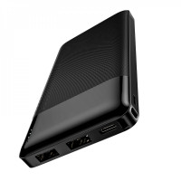 Зовнішній акумулятор HOCO J72 Easy travel power bank(10000mAh) Black (Цвет Черный) - фото № 3
