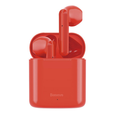 Навушники Baseus Encok True Wireless Earphones W09 Red - зображення 1