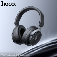 Бездротові навушники HOCO W53 Plus Tone ANC BT headphones Classic Black (Колір Black) - фото № 4