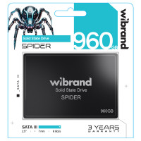 Накопичувач SSD Wibrand Spider 960GB 2.5