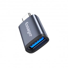 Адаптер Essager Soray OTG (USB Female to Type-C Male) USB3.0 Adaptor  grey (EZJAC-SRA0G)
