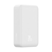 Зовнішній акумулятор Baseus Magnetic Mini Wireless Fast Charge Power Bank 20000mAh 20W White  - фото № 6