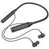 Бездротові навушники BOROFONE BE66 Motor neck-mounted BT headset Black (Черный)- № 2