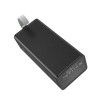 Зовнішній акумулятор HOCO J86 Powermaster 22.5W fully compatible power bank(40000mAh) Black (7073)- № 3