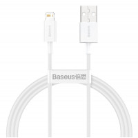 Кабель Baseus Superior Series USB to iP 2.4A 1m White