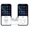 Бездротові навушники BOROFONE BW36 True wireless ANC noise reduction BT headset White (Белый)- № 5