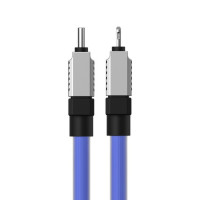 Кабель Baseus CoolPlay Series Fast Charging Cable Type-C to iP 20W 2m Blue (Колір Синий) - фото № 3