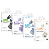 Бездротові навушники HOCO EW200 Elegant true wireless sleep BT headset Milky White (Колір Milky-White) - фото № 4