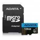 Карта пам'яті microSDXC (UHS-1) A-DATA Premier 128Gb Class 10 А1 (R-100Mb/s)  (adapter SD)