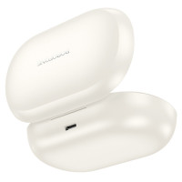 Бездротові навушники BOROFONE FQ6 Dream sound true wireless BT headset Milky White (Цвет Milky-White) - фото № 4