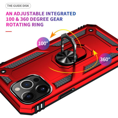 Чохол для смартфона Cosmic Robot Ring for Apple iPhone 13 Pro Max Red (Roboti13PMRed) - зображення 5