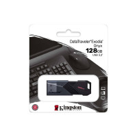 Флеш-накопичувач Kingston USB 3.2 DT Exodia Onyx 128GB Black (Цвет Черный) - фото № 3
