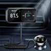 АЗП з FM-модулятором Baseus T Shaped S-16 Car Bluetooth MP3 Player Black (Черный)- № 7
