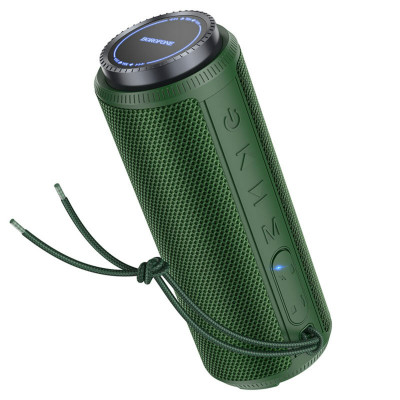 Портативна колонка BOROFONE BR22 sports wireless speaker Dark Green - зображення 1