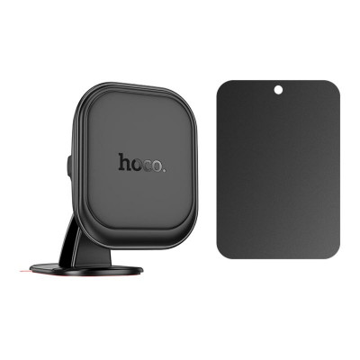 Тримач для мобільного HOCO H30 Brilliant magnetic car holder(center console) Black - зображення 2