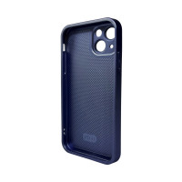 Чохол для смартфона AG Glass Matt Frame Color Logo for Apple iPhone 12 Navy Blue (Цвет Navy Blue) - фото № 2