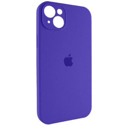 Чохол для смартфона Silicone Full Case AA Camera Protect for Apple iPhone 14 22,Dark Purple (FullAAi14-22) - зображення 2