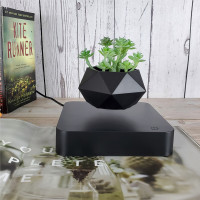 Магнітний левітаційний горщик для рослин HCNT Magnetic Levitating Pot M10-GW4 Black (Цвет Black) - фото № 5