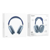 Навушники BOROFONE BO22 Elegant BT headphones Blue - зображення 3