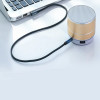 Аудіокабель UGREEN 3.5mm Male to 3.5mm Male Cable Gold Plated Metal Case with Braid 1m (Blue Black) (Синий)- № 2