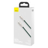 Кабель Baseus Cafule Series Metal Data Cable Type-C to iP PD 20W 1m Green (Зелёный)- № 2