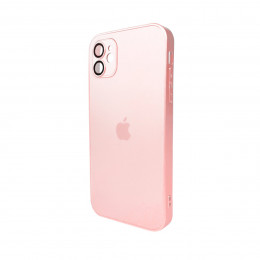 Чохол для смартфона AG Glass Matt Frame Color MagSafe Logo for Apple iPhone 11 Chanel Pink