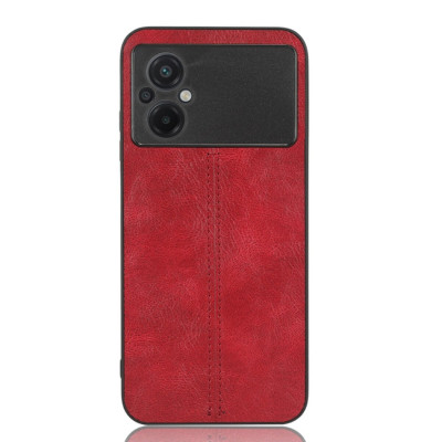 Чохол для смартфона Cosmiс Leather Case for Poco M5/M5 5G Red (CoLeathPocoM5Red) - изображение 1
