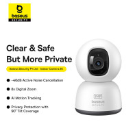 IP-камера відеоспостереження Baseus Security P1 Series Indoor 3MP OS White EU (Цвет White) - фото № 8