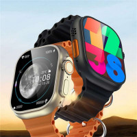 Смарт-годинник BIG V200 Ultra IP65 Gold (Цвет Orange) - фото № 4