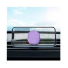 Тримач для мобільного HOCO H1 Crystal magnetic car holder(air outlet) Romantic Purple - изображение 4