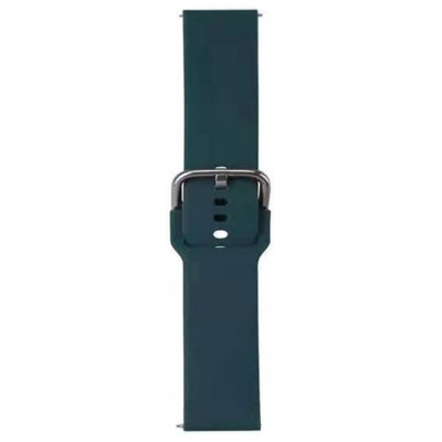 Ремінець для годинника Universal Buckle Solid 22mm Dark Green (Buckle22-DarkGreen) - зображення 1