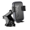 Автотримач для телефона HOCO H79 Vista push-type car holder (center console) Black Metal Gray k57965 - № 1 Автотримач для телефона HOCO H79 Vista push-type car holder (center console) Black Metal Gray (Black Metal Gray) Hoco - № 1