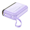 Зовнішній акумулятор HOCO J139 Hero 22.5W+PD20W fully compatible power bank(Type-C)(10000mAh) Purple (Фиолетовый)- № 3