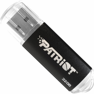Flash Patriot USB 2.0 Xporter Pulse 32GB Metal/Black - зображення 1