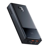 Зовнішній акумулятор Baseus Star-Lord Digital Display Fast Charging Power Bank 20000mAh 65W Cluster Black (Колір 7073) - фото № 3