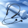 Бездротові навушники BOROFONE BE70 Light neck-hanging BT earphones obsidian black (Black)- № 5