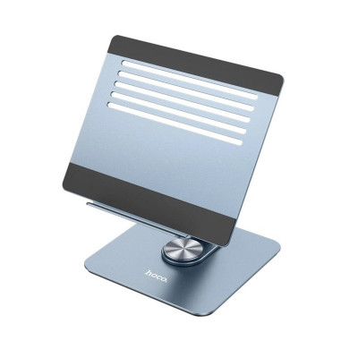 Підставка для ноутбука HOCO PH52 Might metal rotating tablet desktop holder Metal Gray - зображення 1