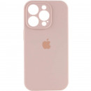 Чохол для смартфона Silicone Full Case AA Camera Protect for Apple iPhone 16 Pro Max 15,Pink Sand