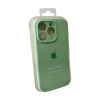 Чохол для смартфона Silicone Full Case AA Camera Protect for Apple iPhone 16 Pro Max 51,Avokado Green (Avocado-Green)- № 2