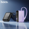 Зовнішній акумулятор HOCO J139 Hero 22.5W+PD20W fully compatible power bank(Type-C)(10000mAh) Purple (Фиолетовый)- № 4