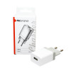 Мережевий зарядний пристрій Mibrand MI-01 Travel Charger USB-A White (MIWC/1UW) - изображение 4