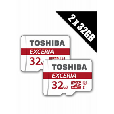microSDHC (UHS-1 U3) Toshiba Exceria 32Gb class 10 (R90MB/s) (adapter SD) - изображение 2
