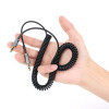 Аудiокабель HOCO UPA31 Cindy spring audio cable AUX 3m Black (7073)- № 5