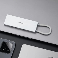 USB-Hub Xiaomi Type-C 5-in-1 Docking Station GL (Цвет Silver) - фото № 5