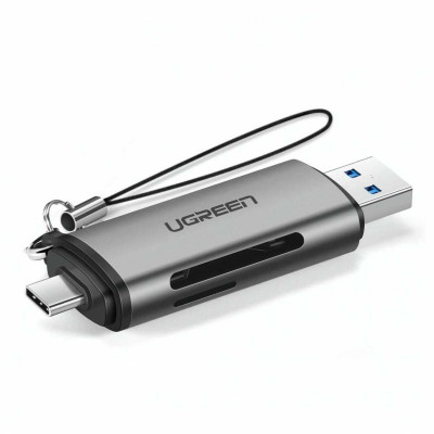 Кардрiдер UGREEN CM185 USB-C/USB-A Card Reader (UGR-50706) - зображення 1
